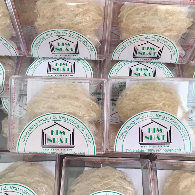 [YẾN SÀO KIM NHẬT] Yến tinh chế 100% từ thiên nhiên, trại y.ến nhà nuôi cam kết chất lượng