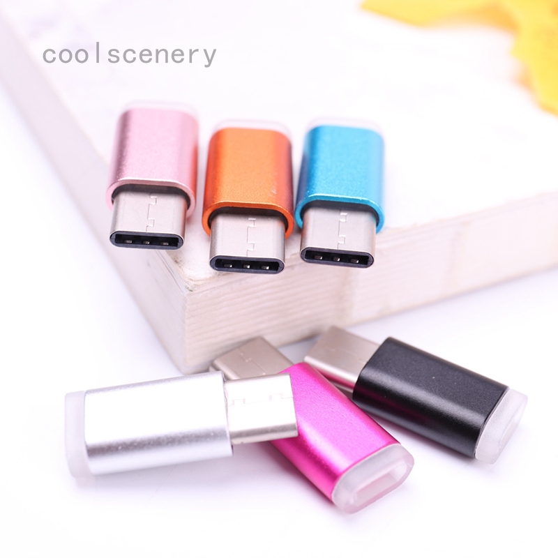 Đầu Chuyển Đổi Usb Type C Male Sang Micro Usb Female