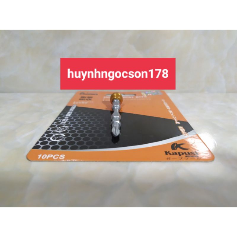 Mũi bắn vít bán lẻ 1 cái có nam châm Kapusi