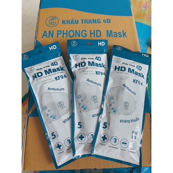 Khẩu trang KF94 hộp 50c