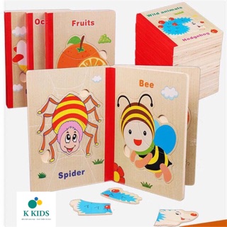 Sách ghép gỗ đủ các chủ đề