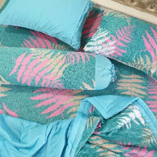 Bộ Drap Thun Hàn Quốc mát lạnh 4 món (Inbox nhiều mẫu lựa chọn)