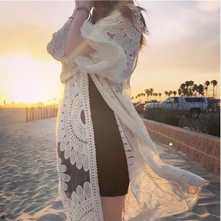 Áo Choàng Ren Tắm Biển
