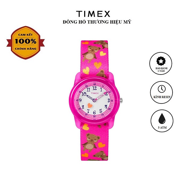 Đồng hồ Trẻ Em Timex Kids Analog 28mm - TW7C16600 - TW7C16500 - TW7C16800