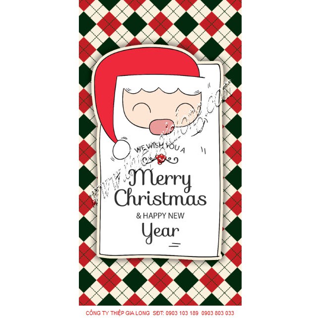 COMBO 10 Thiệp Noel nhí