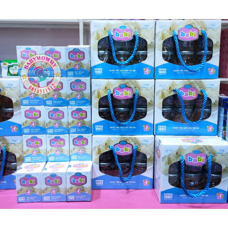 Nước yến cho trẻ em Babi NutriNest hũ 42g