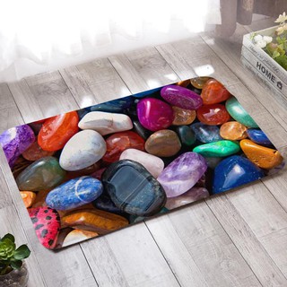 Thảm Chân 3D Hình Sỏi Sống Động