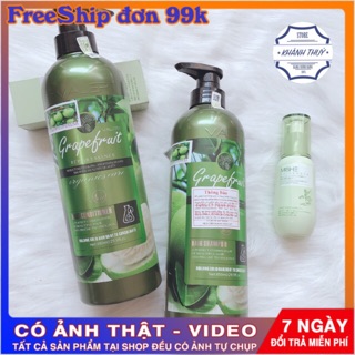 Bộ gội và xả bưởi grapefruit 800ml x2