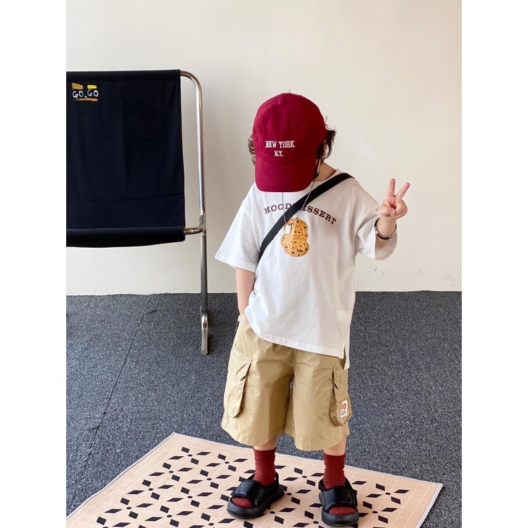 Quần short túi hộp mùa hè cho bé