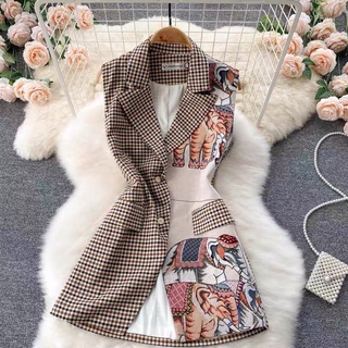 (oder china) Set bộ vest hè sang chảnh
