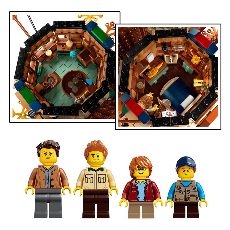 Đồ chơi lắp ráp kiểu lego Ngôi nhà trên cây 4 Mùa 33111 Four Seasons Tree House với 1013 chi tiết