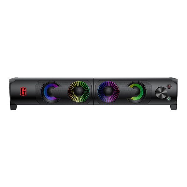 Loa Thanh SOUNDBAR ROBOT RS300 Kiểu Dáng Gaming - Hiệu ứng LED RGB - Công suất lớn 6W-HÀNG CHÍNH HÃNG