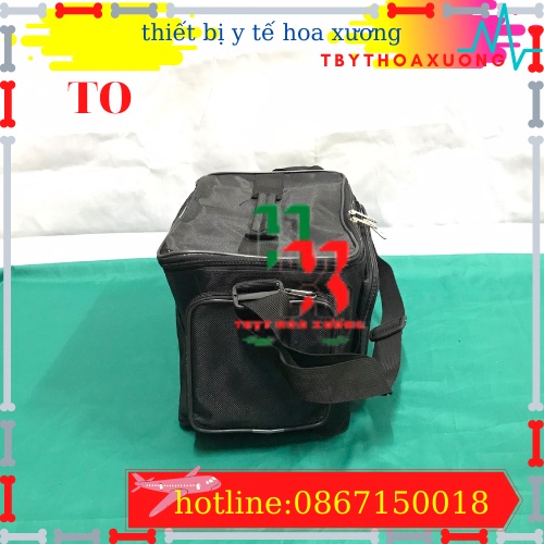 Túi Cứu Thương Cỡ Đại 34x22x24cm - Túi Y Tế ( Màu Đen)