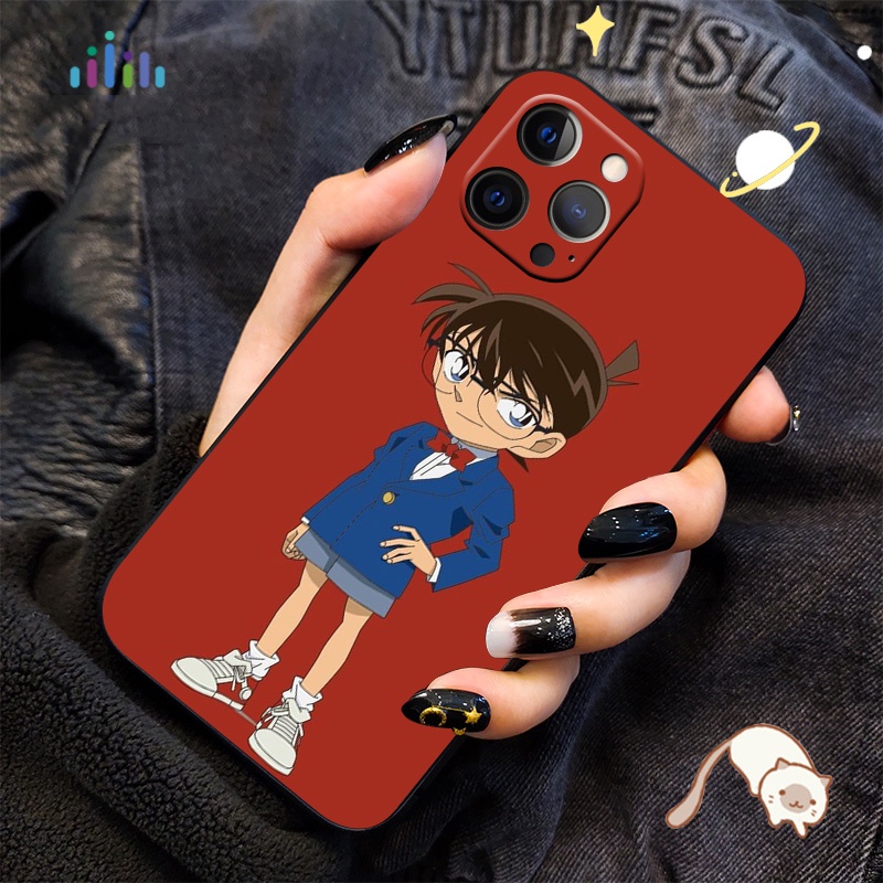 Ốp Điện Thoại Mềm Hình Thám Tử Conan Cho Xiaomi Redmi S2 9T 9A 9C NFC 9 Prime 10 K40 Pro 10X JE165 Mới