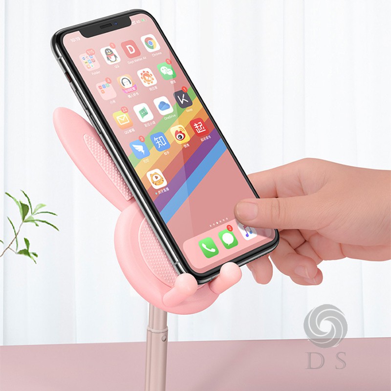 Giá Đỡ Điện Thoại Hình Thỏ Đáng Yêu Cho Iphone Ipads Tablet