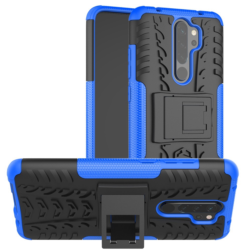 Ốp điện thoại nhựa cứng PC TPU bảo vệ chống sốc có giá đỡ cho Xiaomi Redmi Note 8 8 Pro 8T