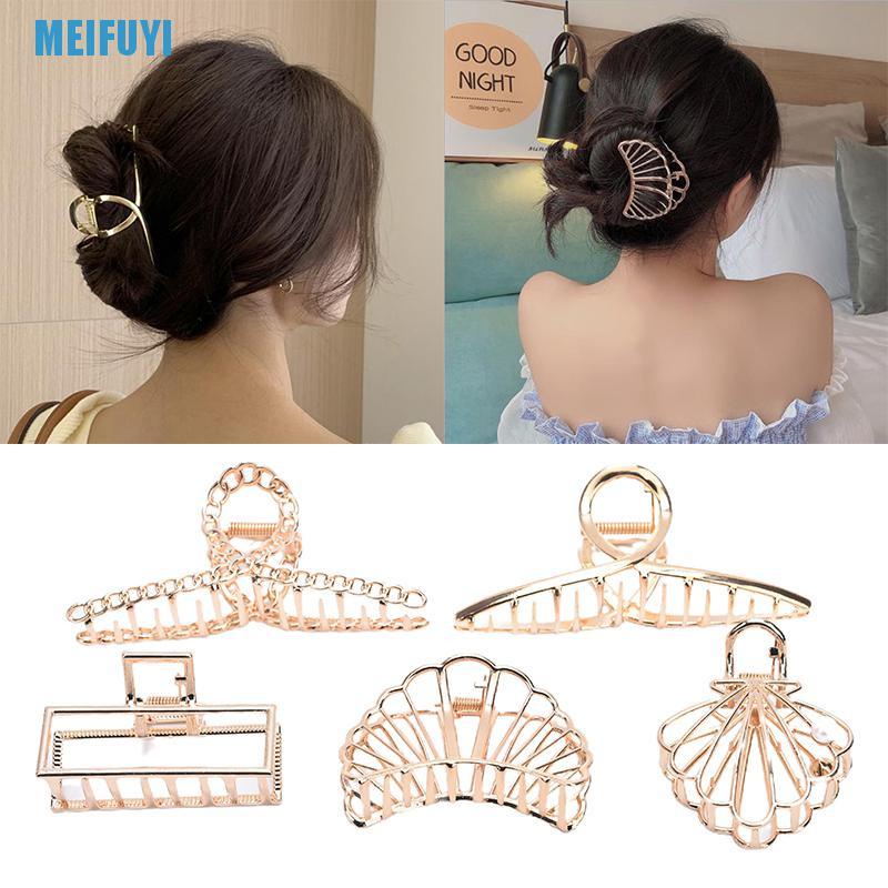 Kẹp tóc càng cua bằng kim loại 439V dành cho nữ