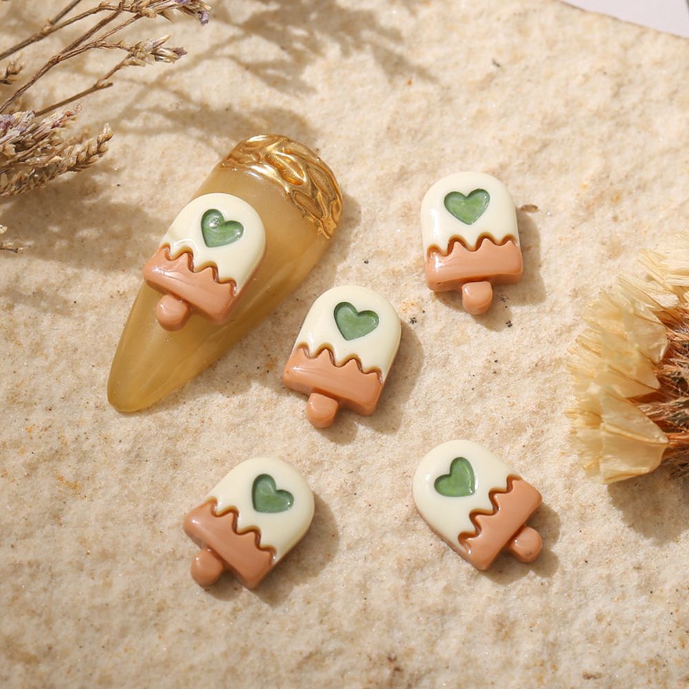 [Hàng mới về] Phụ kiện trang trí móng tay hình hổ 3d thời trang diy