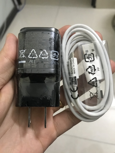 [Mã 2404EL10K giảm 10K đơn 20K] Bộ Củ và Cáp Sạc Cho LG 1,8A Micro USB Zin Có Bảo Hành