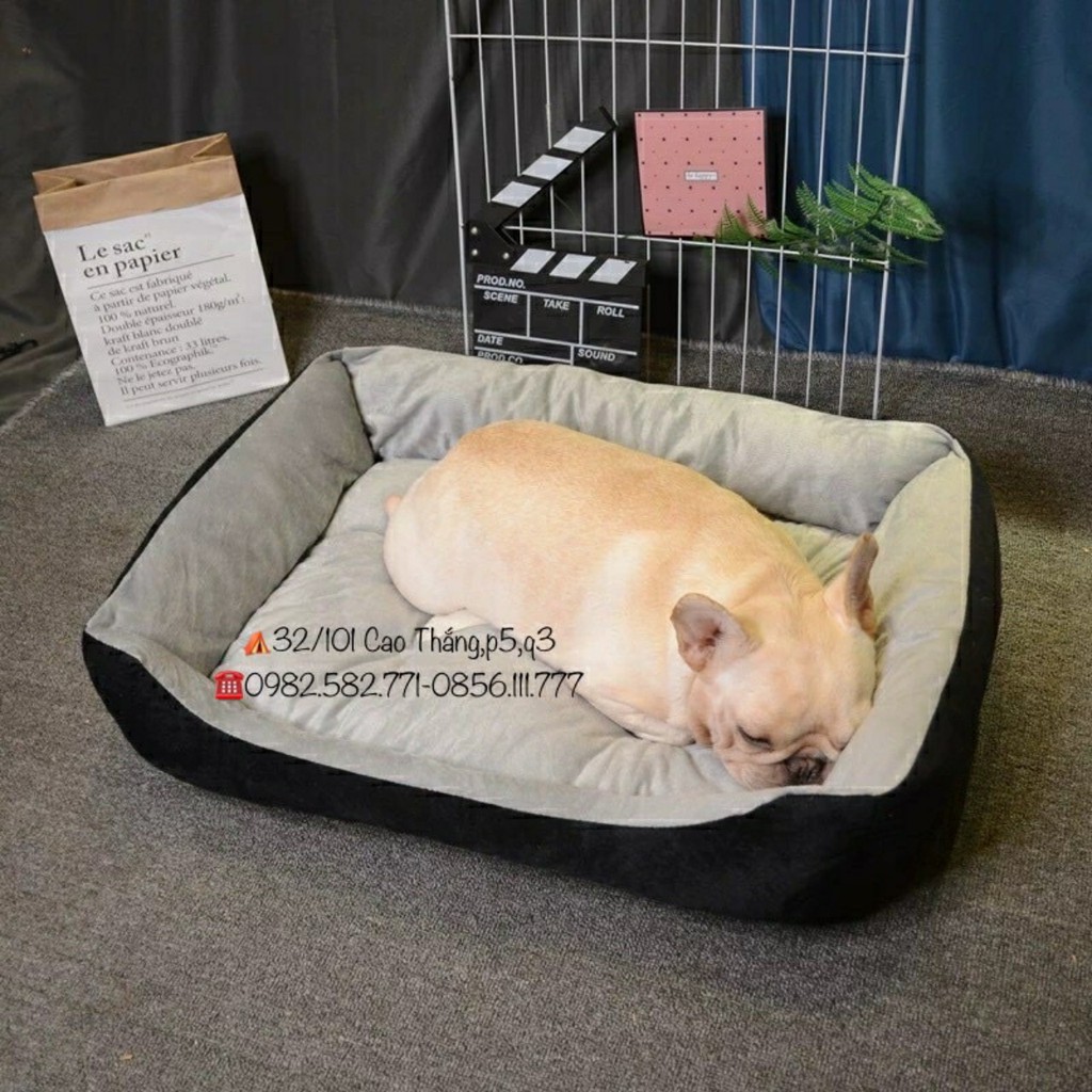 nệm ngủ cho thú cưng hình chữ nhật giá rẻ