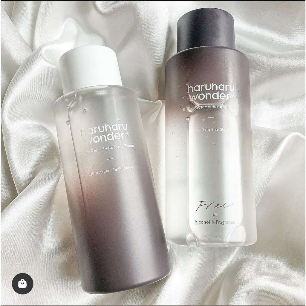 Toner HaruHaru WONDER Cám gạo đen và Hyaluronic 150ml
