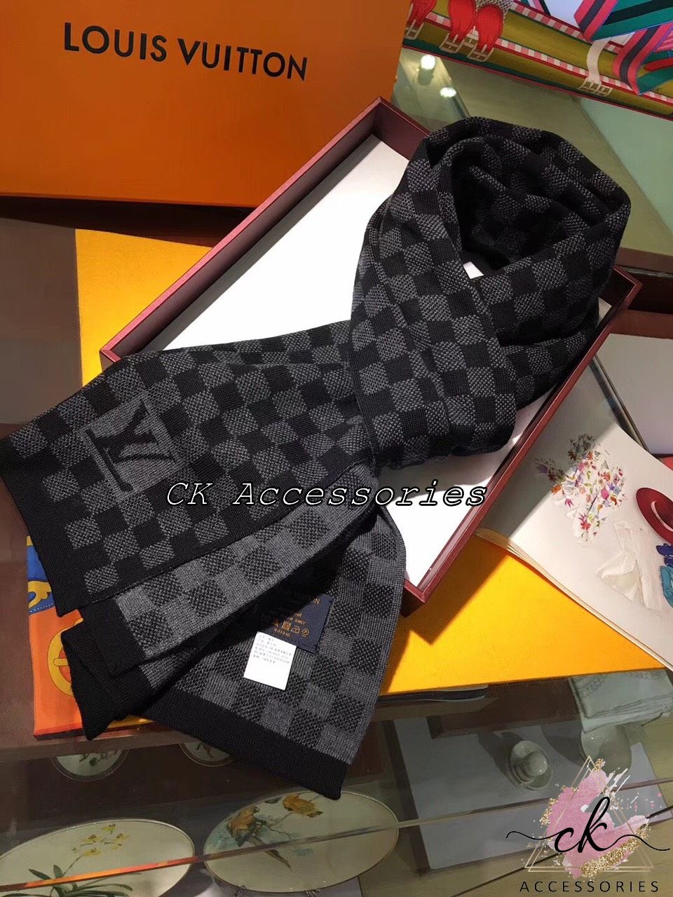 [Giá hủy diệt]Khăn Len caro CAO CẤP NAM/ NỮ FULL BOX SANG TRỌNG Có sẵn