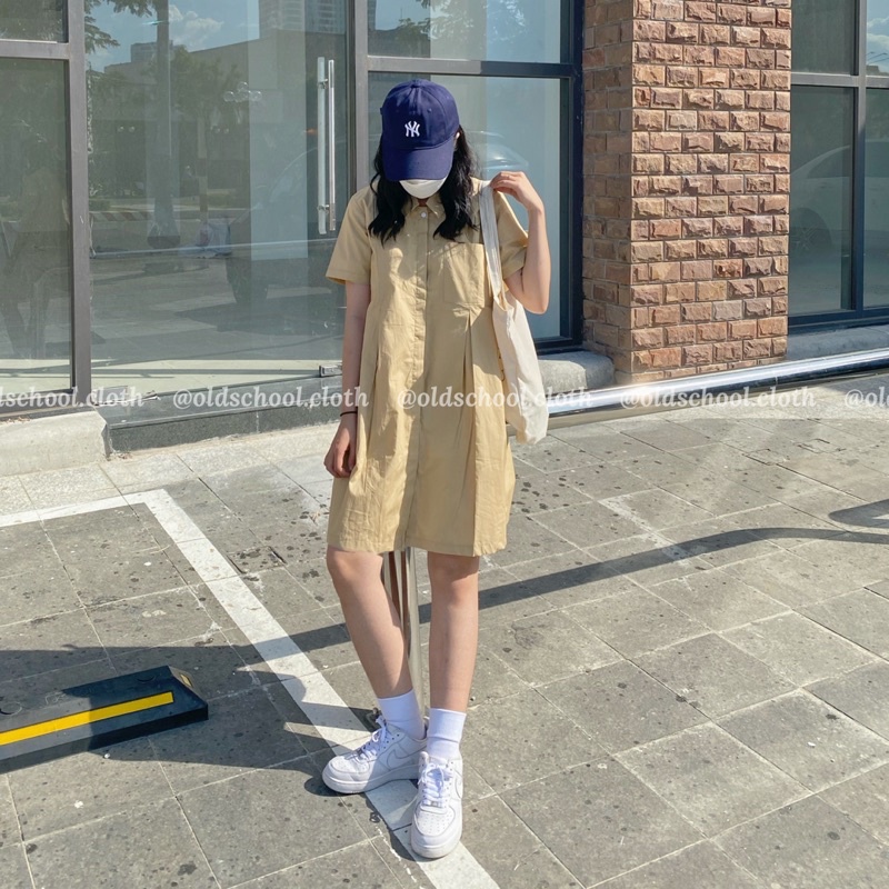 [VIDEO] ĐẦM SƠ MI XẾP LY ULZZANG (ảnh thật)