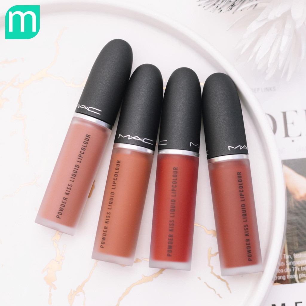 [CHÍNH HÃNG] Son Kem Lì MAC Powder Kiss Liquid Lipcolour, Son Mac Kem Full Size 5ml | BigBuy360 - bigbuy360.vn