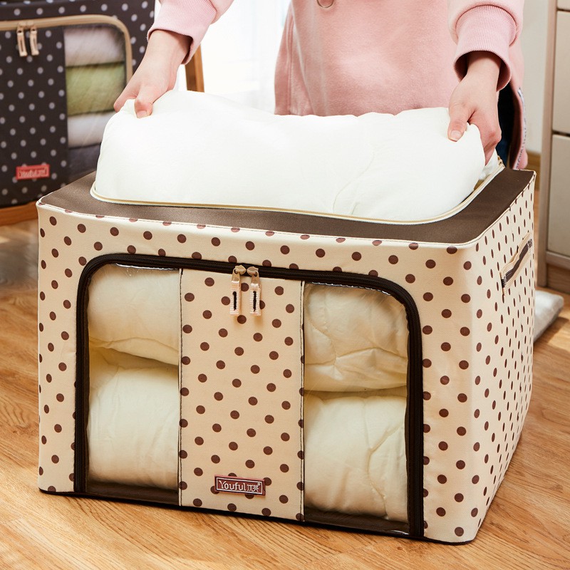 Hộp Đựng Chăn Màn Quần Áo Khung Thép Cao Cấp