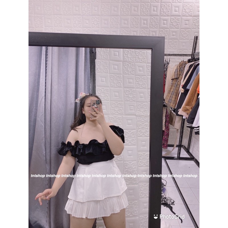 [Mã WASKT304 giảm 15% tối đa 30K đơn 99K] ÁO CROPTOP BẸC VAI BIGSIZE 60-90kg | BigBuy360 - bigbuy360.vn