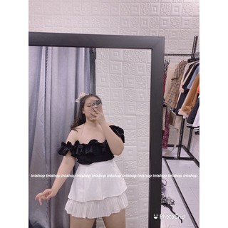 ÁO CROPTOP BẸC VAI BIGSIZE 60-90kg