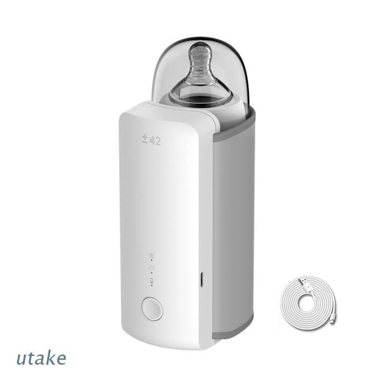 Máy Hâm Nóng Sữa / Cà Phê / Trà Sữa / Nước Ép Dung Tích 5200mah 42°C Sạc Usb Tiện Dụng Mang Theo Du Lịch
