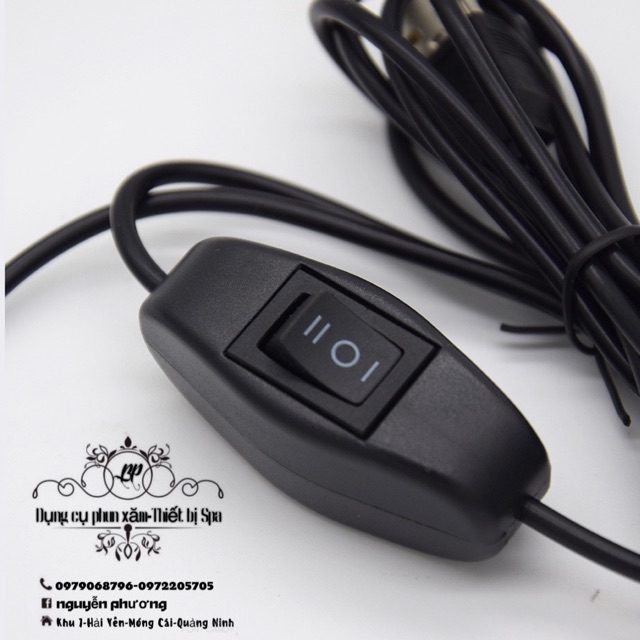 Đèn led kẹp bànkèm củ sạc