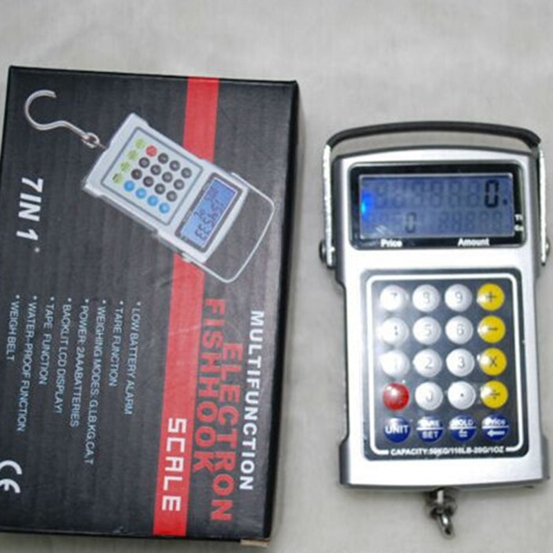 Cân Hành Lý Cầm Tay Siêu Nâng Cấp Kèm Đồng Hồ Và Thước Dây