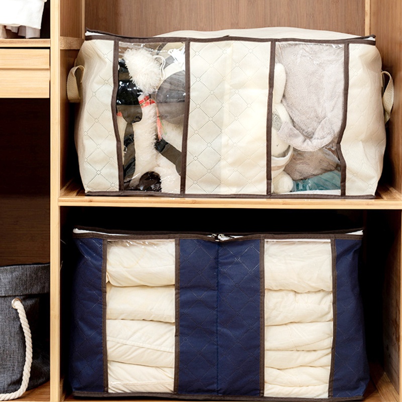 Túi Đựng Chăn Mền Có Tay Cầm Tiện Dụng Cho Gia Đình