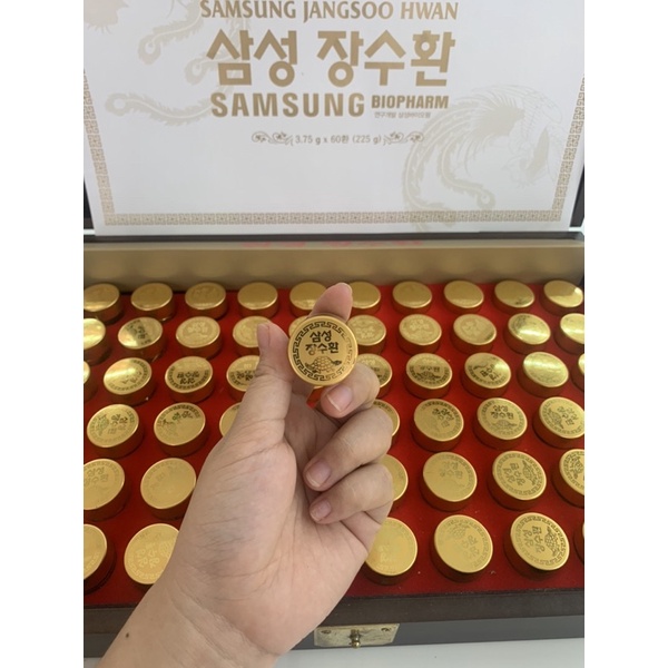 Viên Bổ Não Trầm Hương SAMSUNG JangSoo Hwan Bio Pharm Hàn Quốc 60 viên Hộp gỗ đen ❤️
