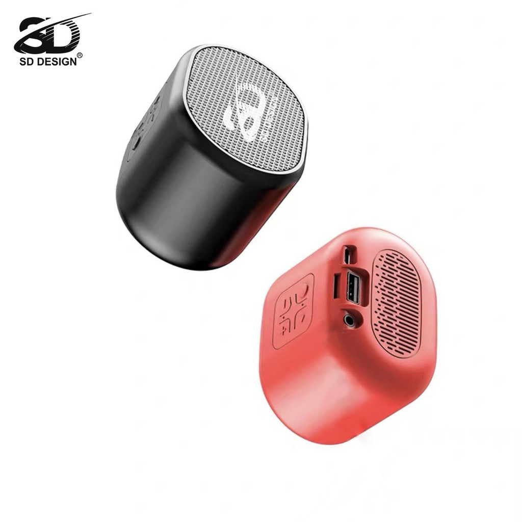 [Freeship] Loa Bluetooth mini nhỏ gọn - không dây chính hãng S12 - Pin khoẻ, chuẩn bass, khe thẻ nhớ, cắm USB bảo hành