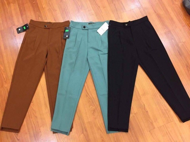 [Sale 50%] Quần baggy gấu lệch mã 002
