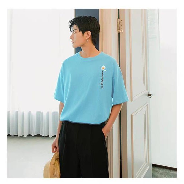 Áo thun Stee DAISY MINI CHICERRO In Light Blue CVC Unisex