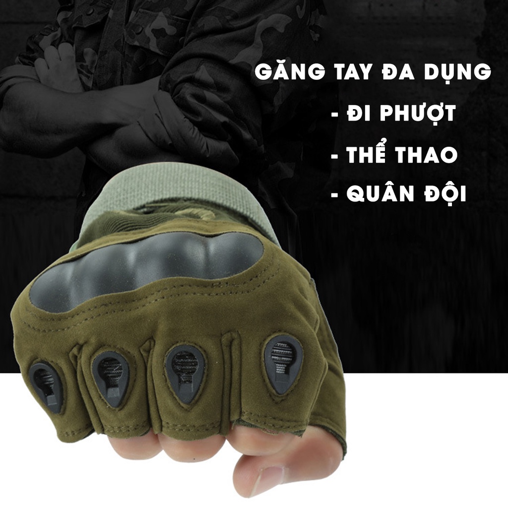 [P1] Găng tay đi phượt đa năng, bền bỉ, Găng Tay cho Xe Máy Xe Đạp Tập Gym Thể Thao siêu chất