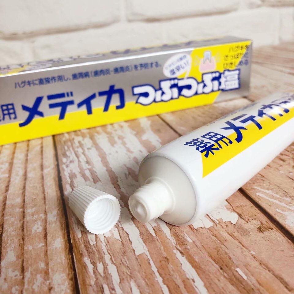 Kem đánh răng muối Sunstar Nhật Bản 170gr trắng răng, chống viêm lợi, mùi hôi miệng