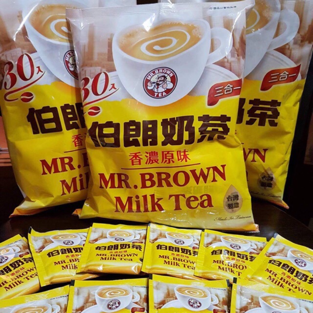 🎉🎉 TRÀ SỮA MR.BROWN - hàng xách tay Đài Loan (30gói) Date 19/03/2022 | BigBuy360 - bigbuy360.vn