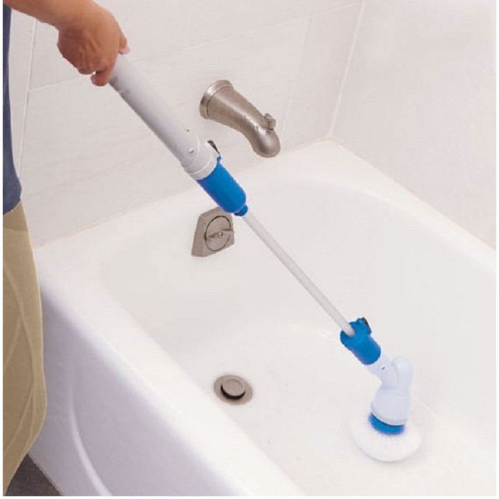 Chổi Điện Sạc Đa Năng 3 Đầu Thay Đổi Spin 300 RPM