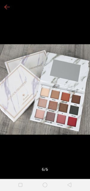 Bảng phấn mắt vỏ cẩm thạch trắng của Lameila | BigBuy360 - bigbuy360.vn