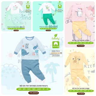 Bộ dài tay cài vai Lullaby 2020