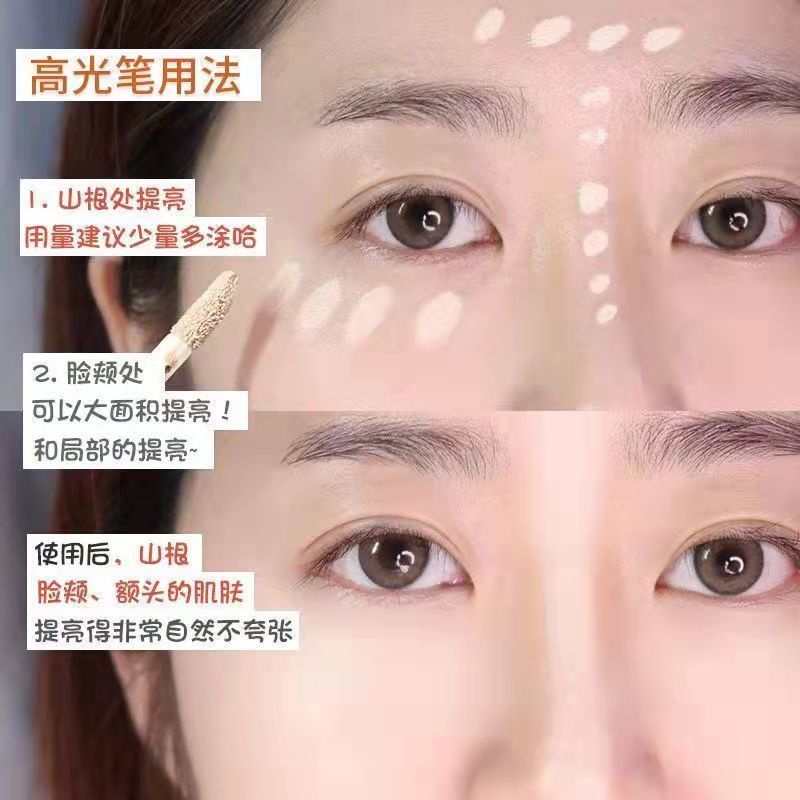 Kem Che Khuyết Điểm Kekemood 3 Màu Dạng Lỏng Dưỡng Ẩm Chống Thấm Nước