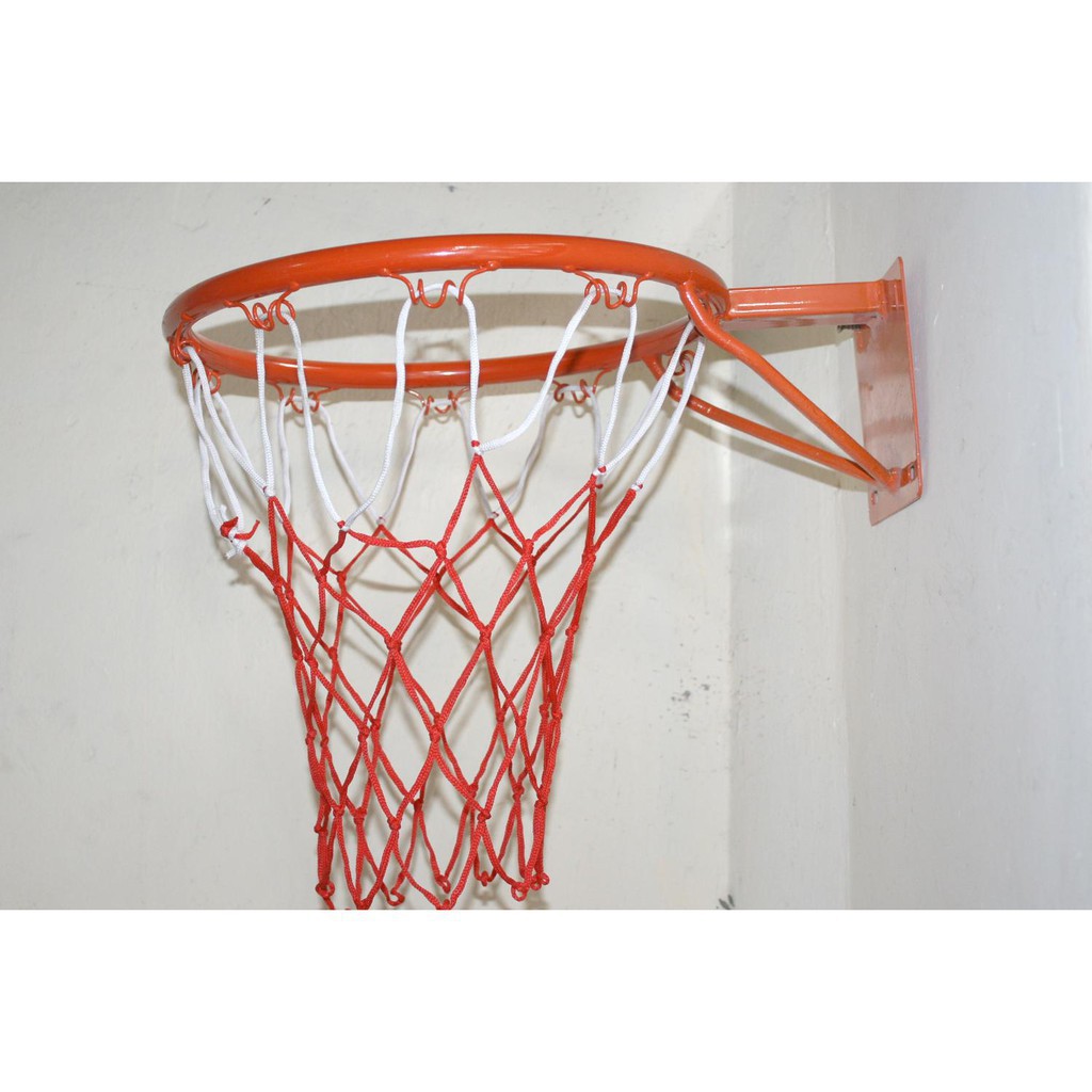 [HOT HOT HOT] Combo trọn gói bộ sản phẩm Khung Vành bóng rổ cao cấp loại 40cm + quả bóng rổ số 6 (Cam)