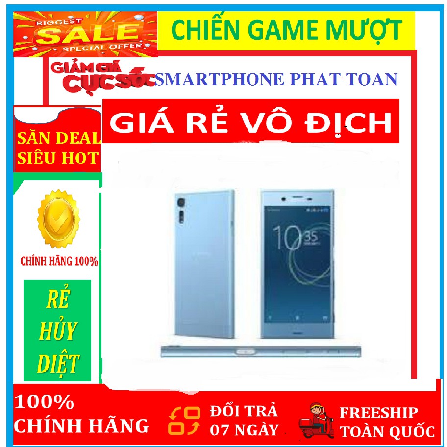 " GIÁ RẺ VÔ ĐỊCH " điện thoại Sony Xperia XZs CHÍNH HÃNG ram 4G/64G mới - Chơi PUBG/Free Fire mướt