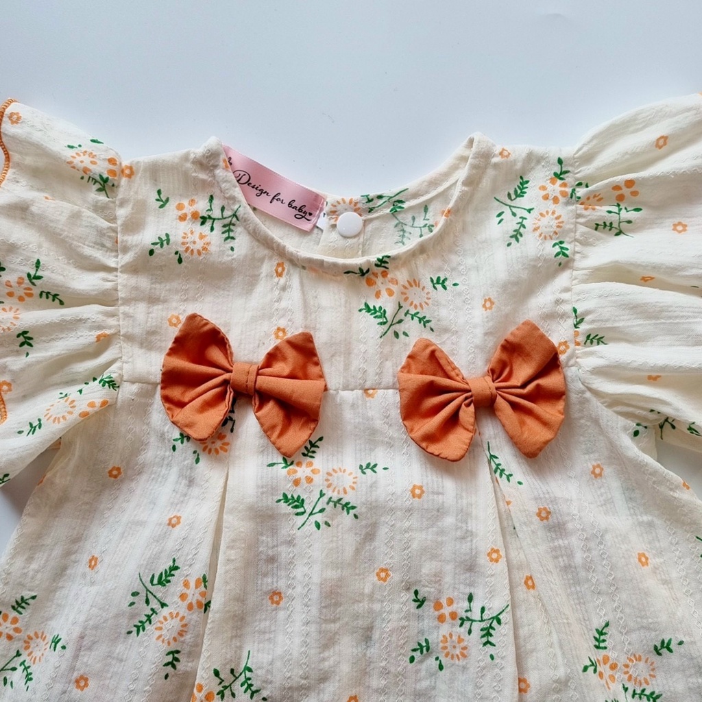 quần áo bé gái 𝑭𝑹𝑬𝑬𝑺𝑯𝑰𝑷Set đồ trẻ em THIẾT KẾSu Shop- SÉT BỘ lụa gấm váy trẻ em hàng thiêt kế cao cấp VNXK