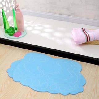 Thảm Đá Lau Chân Thấm Hút Nước Thiết Kế Bàn Chân